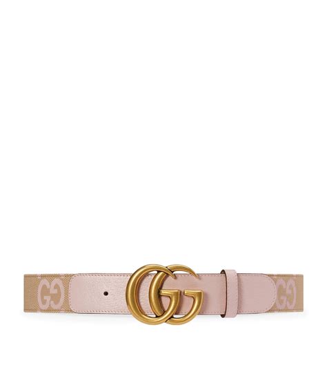 gucci bloom belt pink|gucci gg belt women's.